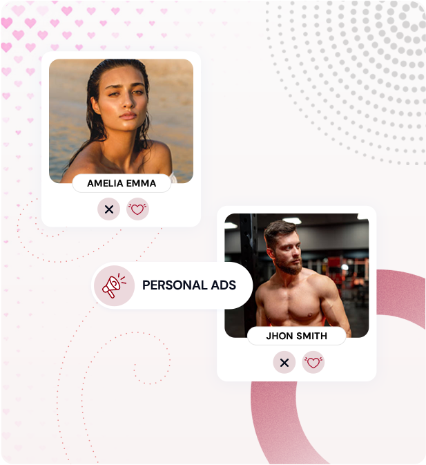 Illustration of personal ads